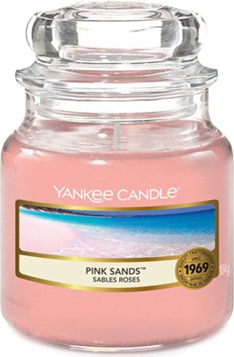Yankee Candle, Růžové písky, Svíčka ve skleněné dóze 104 g