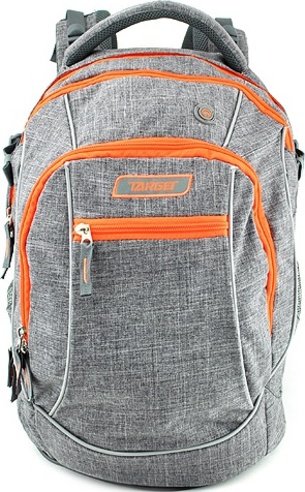 Studentský batoh Target, Oranžovo-šedý
