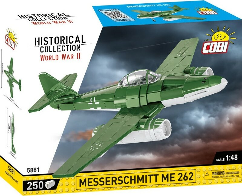 Cobi Armed Forces Messerschmitt Me 262, 1:48, 250 k