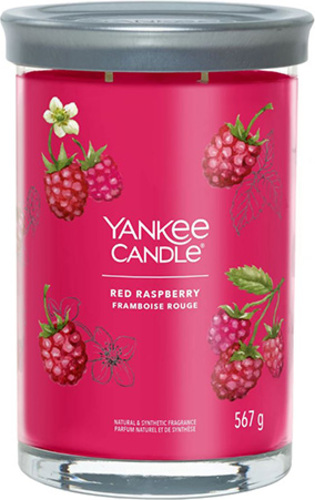 Yankee Candle, Červená malina Svíčka ve skleněném válci 567 g