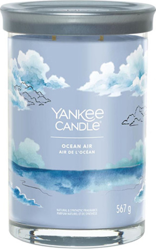 Yankee Candle, Oceánský vzduch, Svíčka ve skleněném válci 567 g