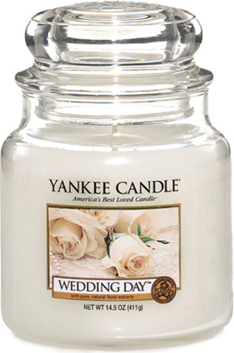 Yankee Candle, Svatební den Svíčka ve skleněné dóze 411 g
