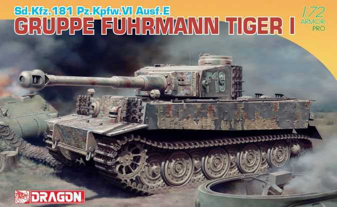 Model Kit tank 7368 - Sd.Kfz.181 Pz.Kfpw.VI Ausf.E Gruppe Fehrmann Tiger I (1:72)