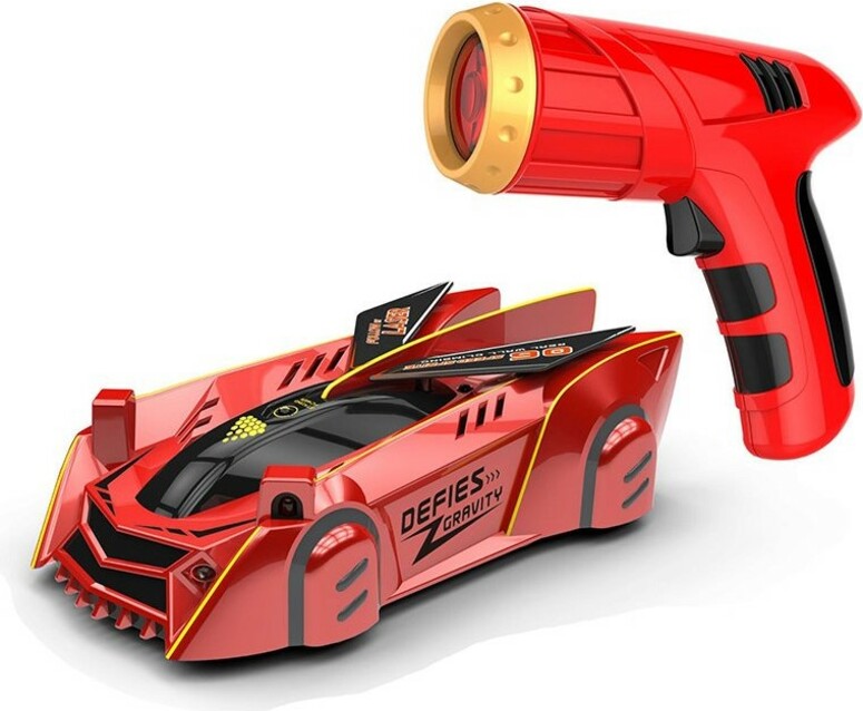 ROCK BUGGY Auto antigravitační RC s laserem 15 cm červené