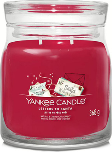 Yankee Candle Vánoční přání, Svíčka ve skleněné dóze 368 g