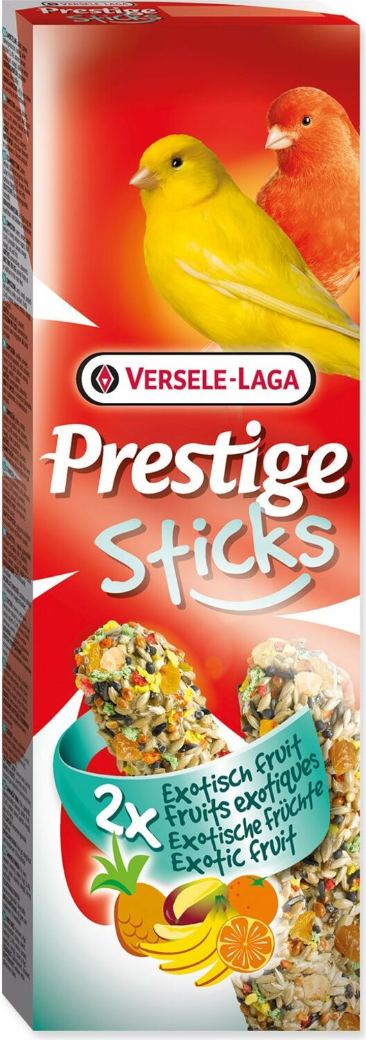 Tyčinky Versele-Laga Prestige kanárek, s exotickým ovocem 60g 2ks