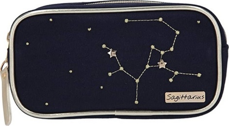 Kosmetická taška Top Model, Modrá, znamení Sagittarius (Střelec) | 10861_A