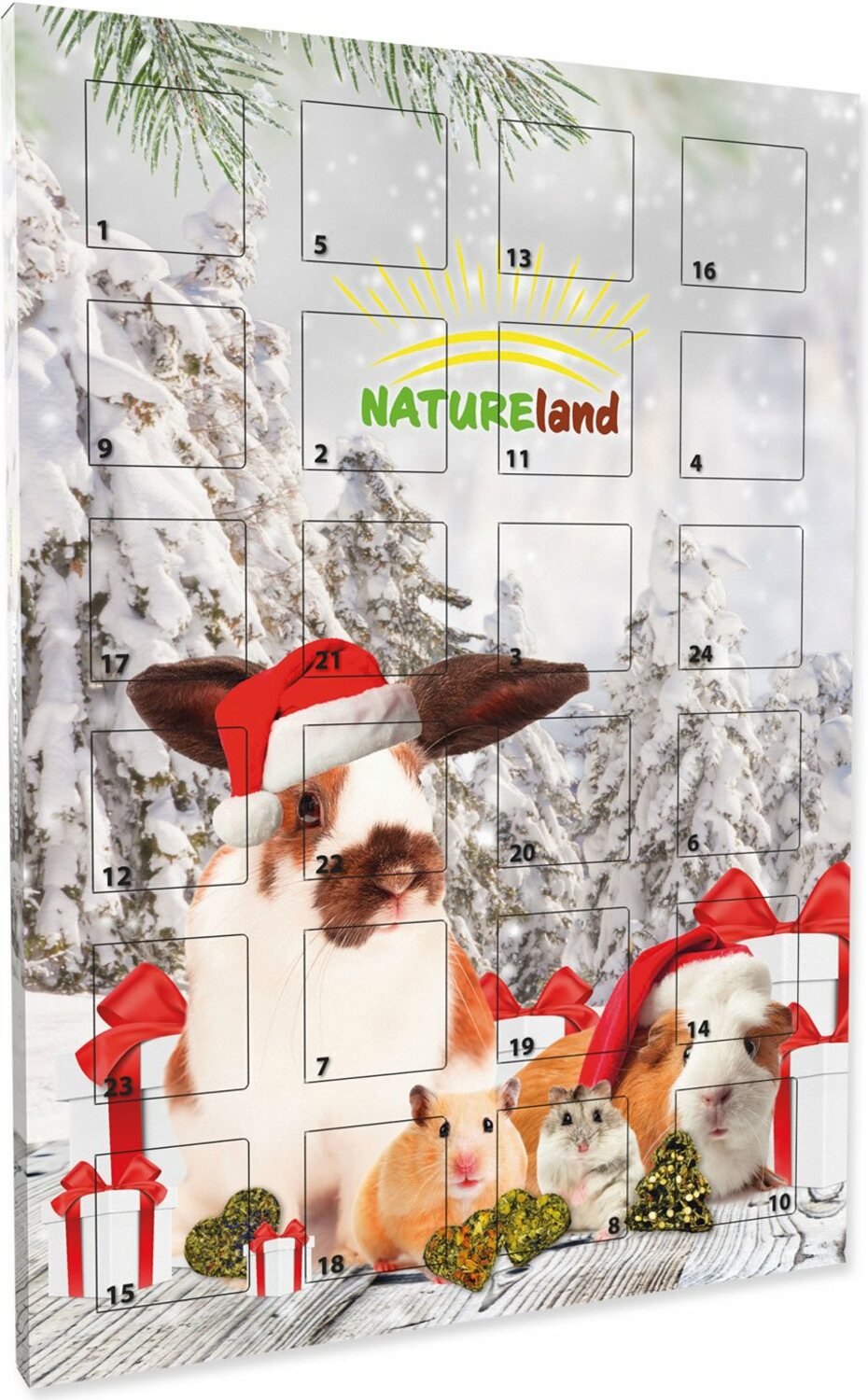 Kalendář Nature Land adventní 360g