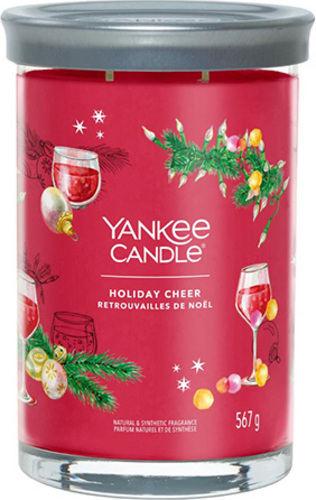 Yankee Candle, Vánoční veselí, Svíčka ve skleněném válci 567 g