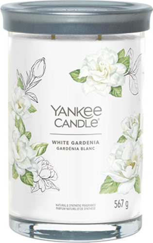 Yankee Candle Bílá gardénie Svíčka ve skleněné dóze 567 g