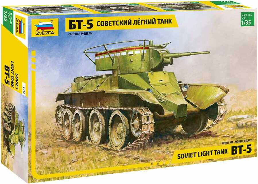 Model Kit tank 3507 - Sovětský tank BT-5 (1:35)