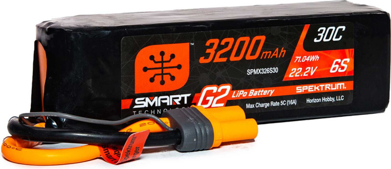 Spektrum Smart G2 LiPo 22.2V 3200mAh 30C IC5