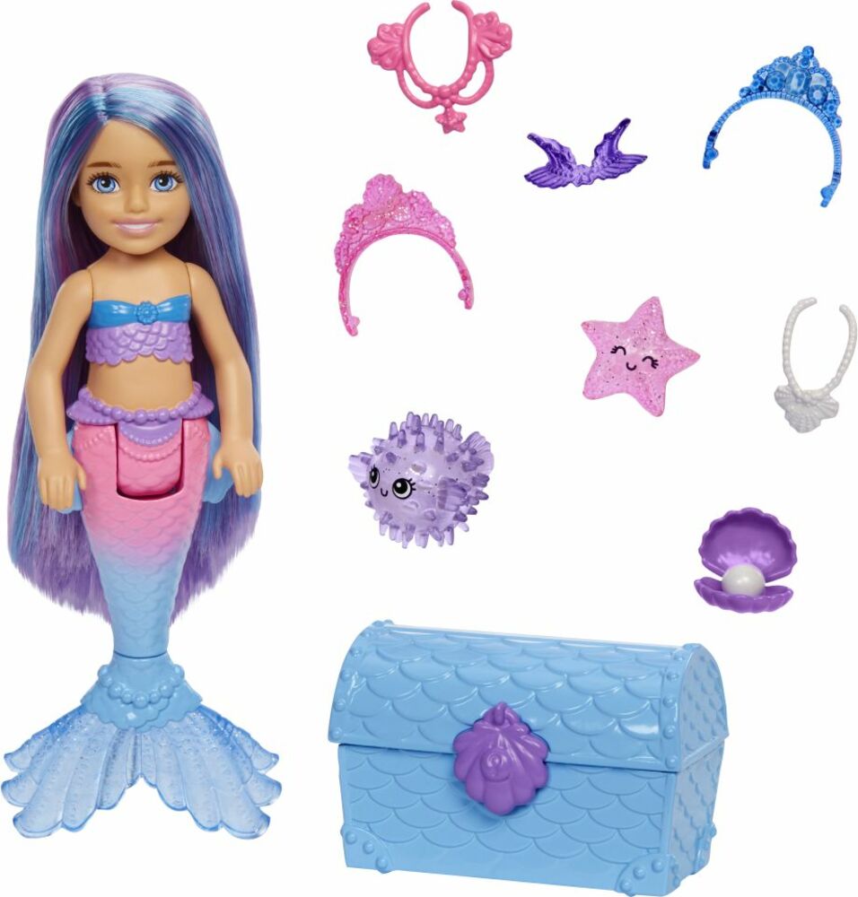 Mattel Barbie Chelsea mořská panna