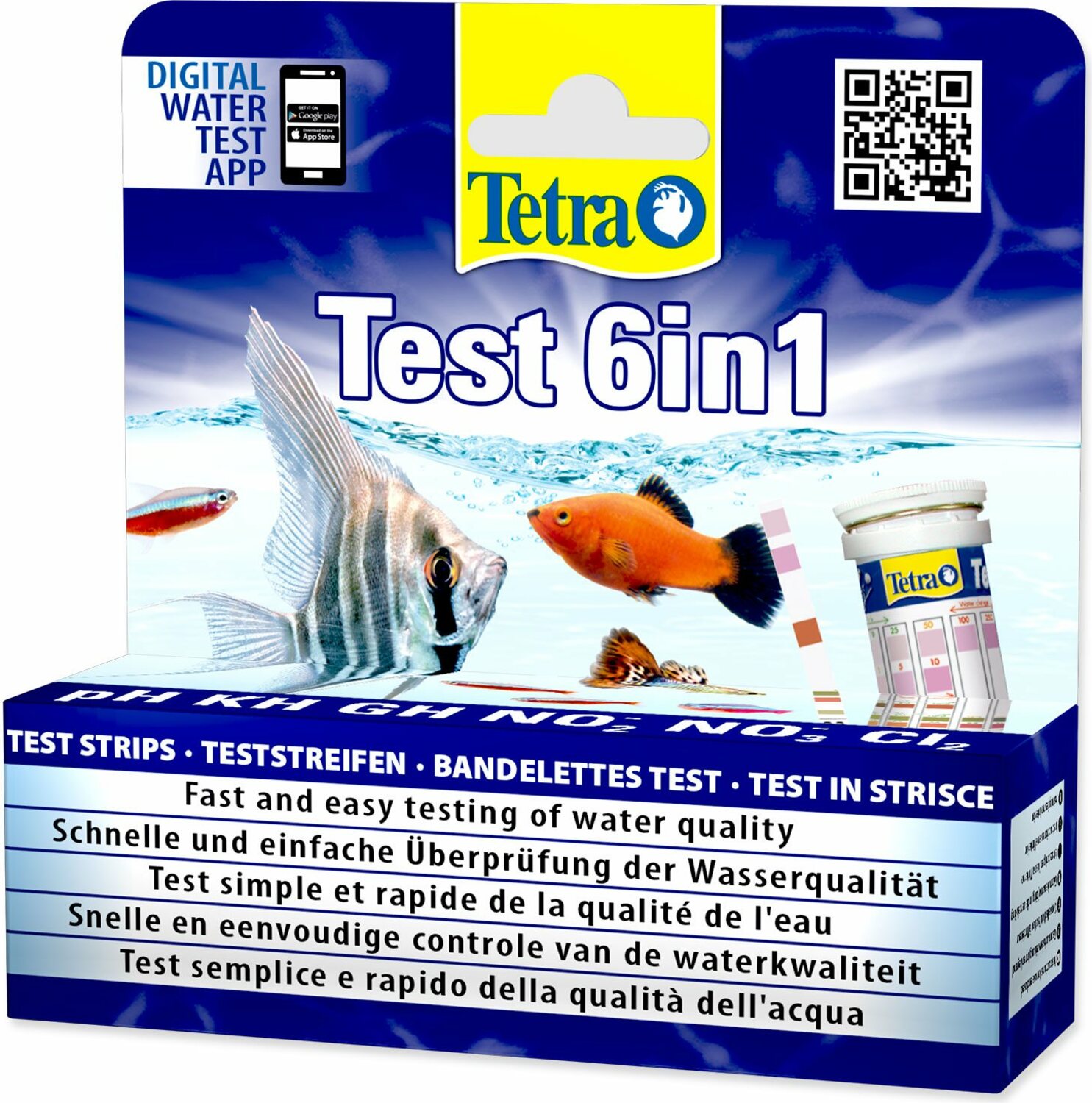 Přípravek Tetra Test 6in1, 25ks