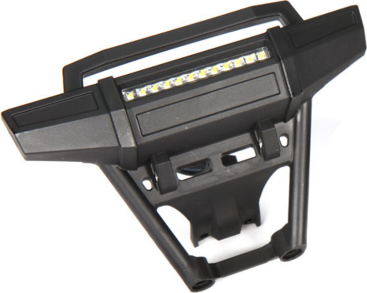 Traxxas nárazník přední s LED osvětlením: Hoss/Stampede 4WD 2BL