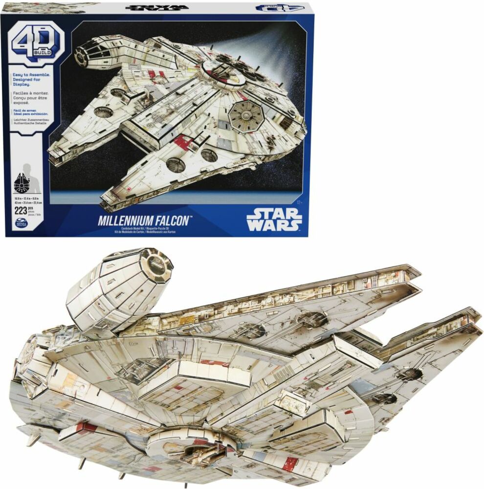 FDP 4D Puzzle Star Wars loď Millenium Falcon