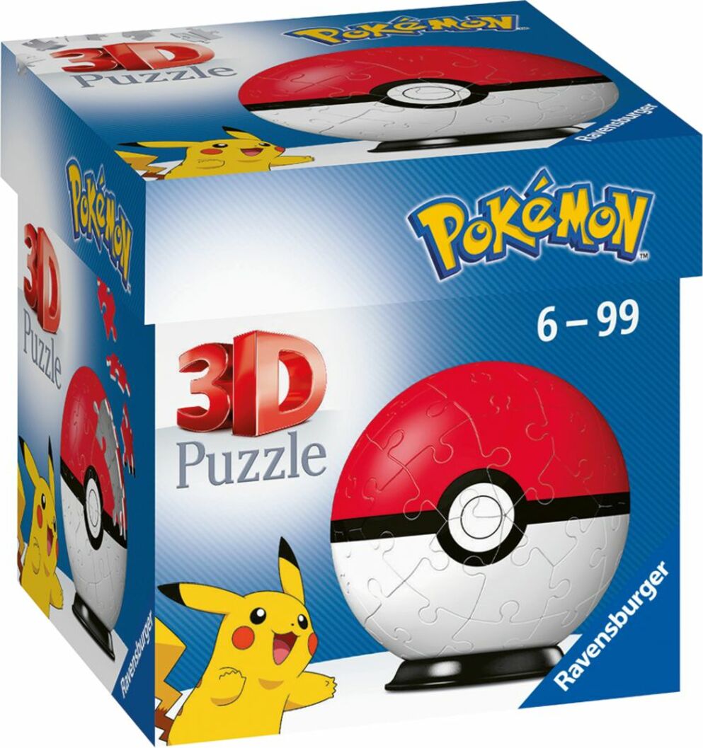 Ravensburger Puzzle-Ball Pokémon Motiv 1 - položka 54 dílků