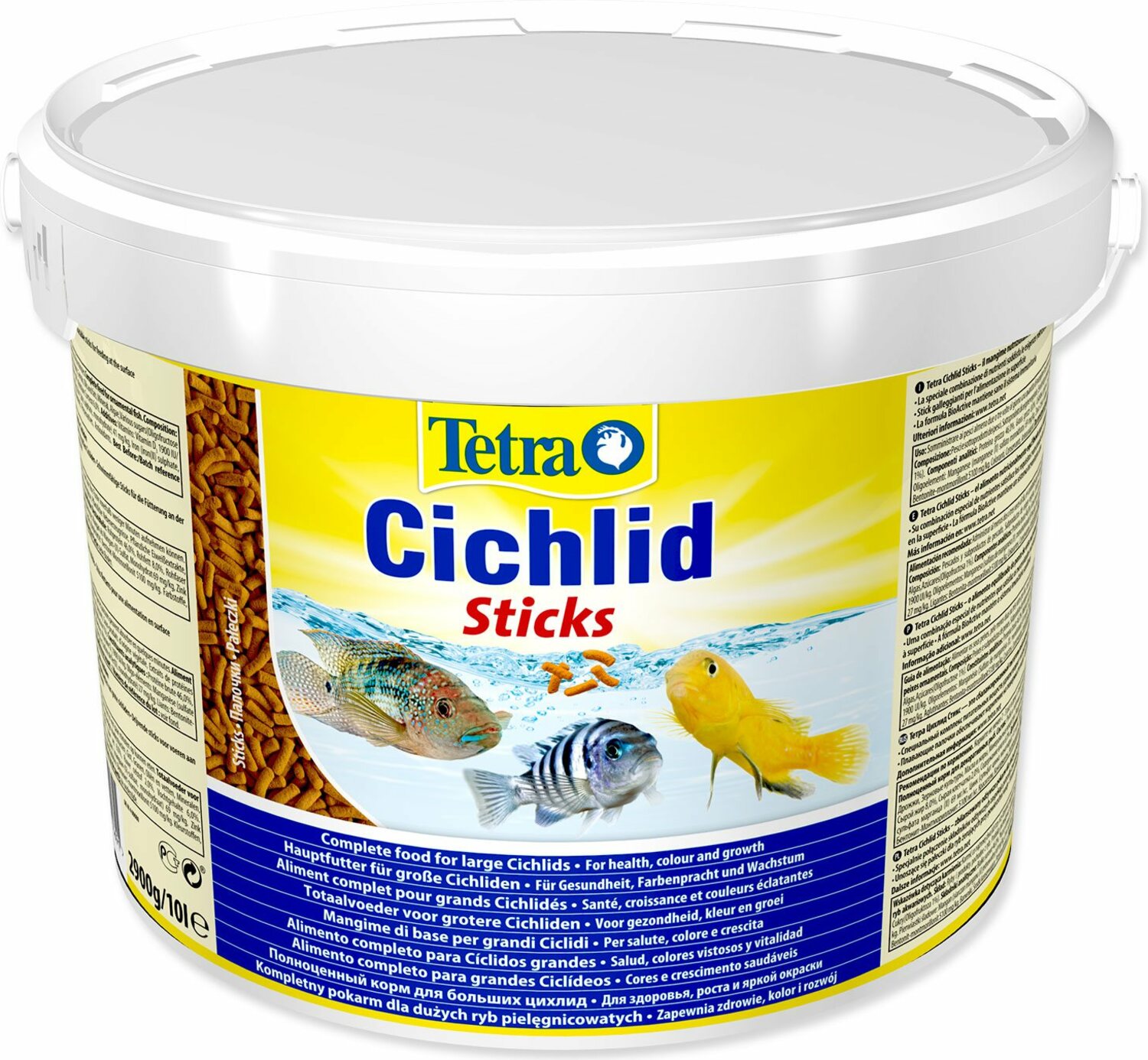 Krmivo Tetra Cichlid Sticks 10l