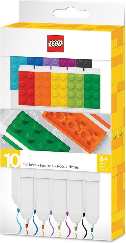 LEGO Fixy, mix barev - 10 Ks