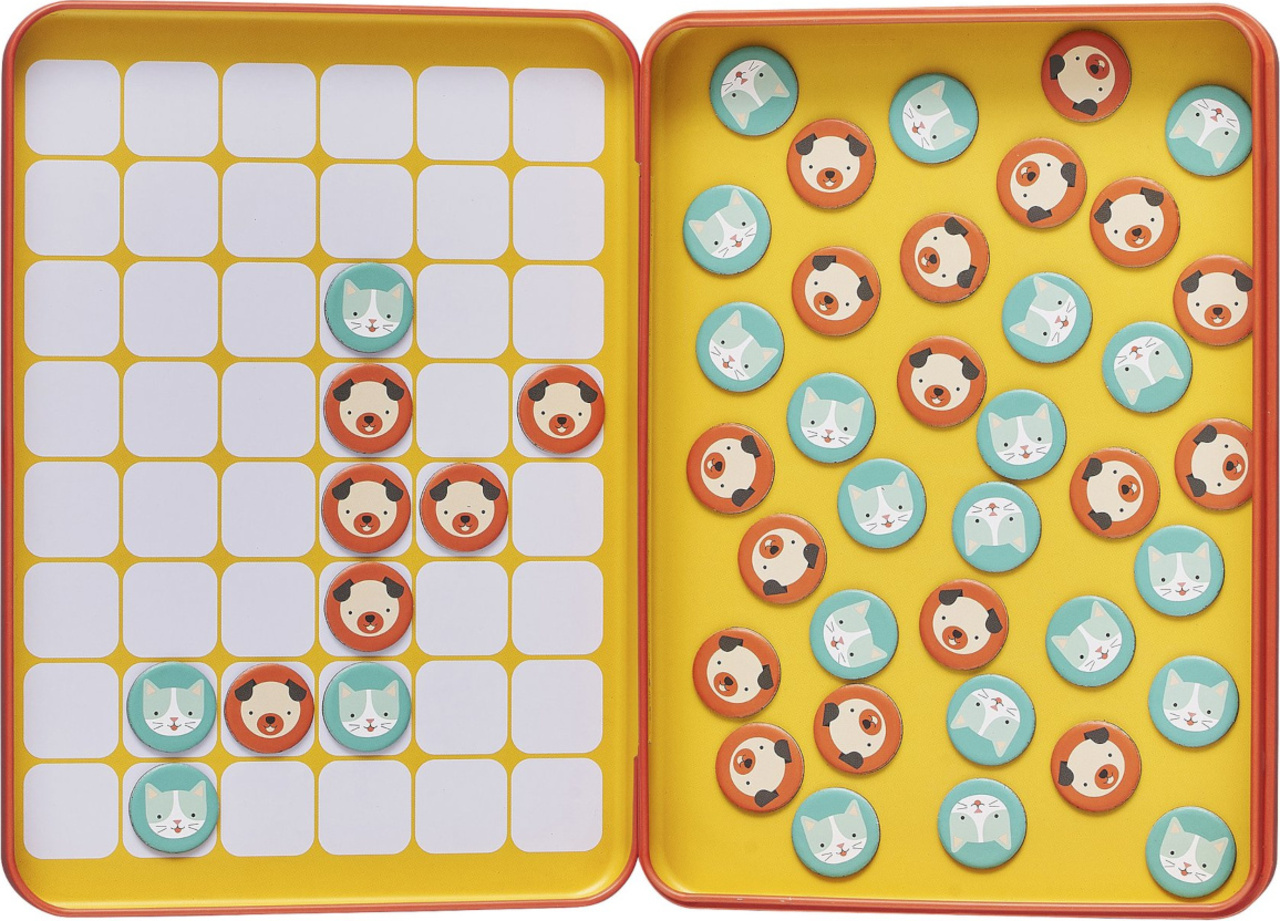 Petit Collage Magnetická hra Kočky a psy