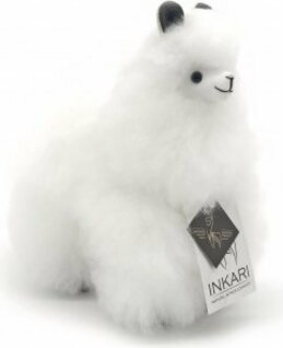 Plyšová hračka Alpaca SMALL – IVORY WHITE