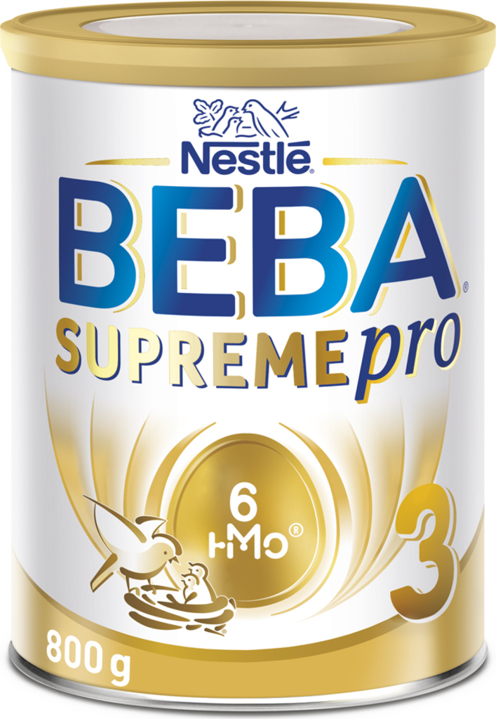 BEBA SUPREMEpro 3, 6 HMO, mléko pro malé děti, 800 g, od uk. 12. měsíce