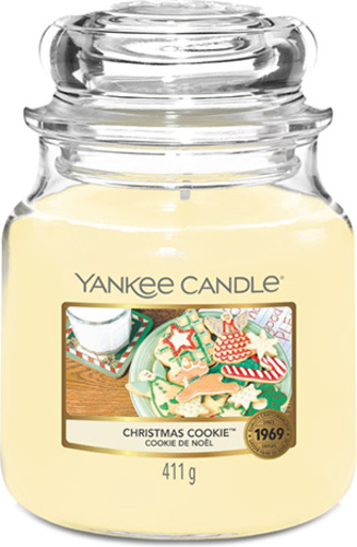Yankee Candle Vánoční cukroví, Svíčka ve skleněné dóze 411 g