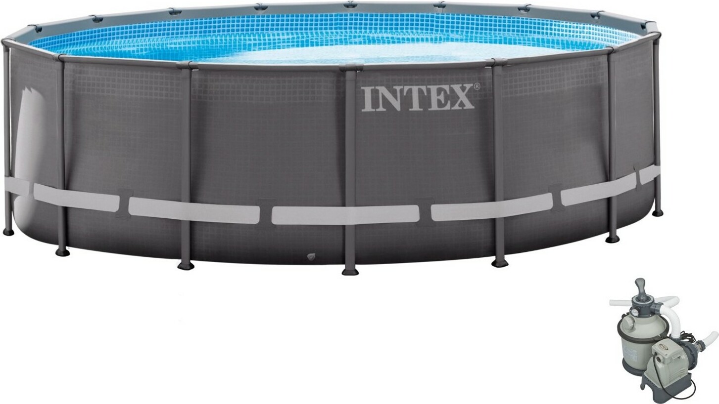 Zahradní bazén INTEX 26330 Ultra Frame 549 x 132 cm + písková filtrace