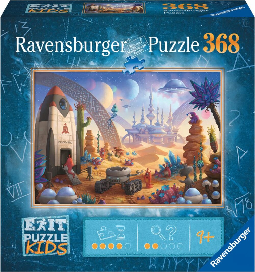 Ravensburger Exit KIDS Puzzle: Vesmír 368 dílků