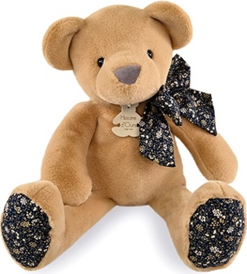 Doudou Histoire d´Ours Plyšový kamarád světle hnědý medvídek 40 cm