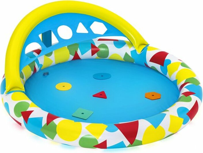 Nafukovací bazén s vkládáním tvarů, 1,20m x 1,17m x 46cm