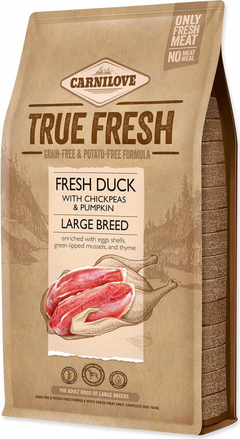 Krmivo Carnilove True Fresh Large Breed Duck 1,4kg
