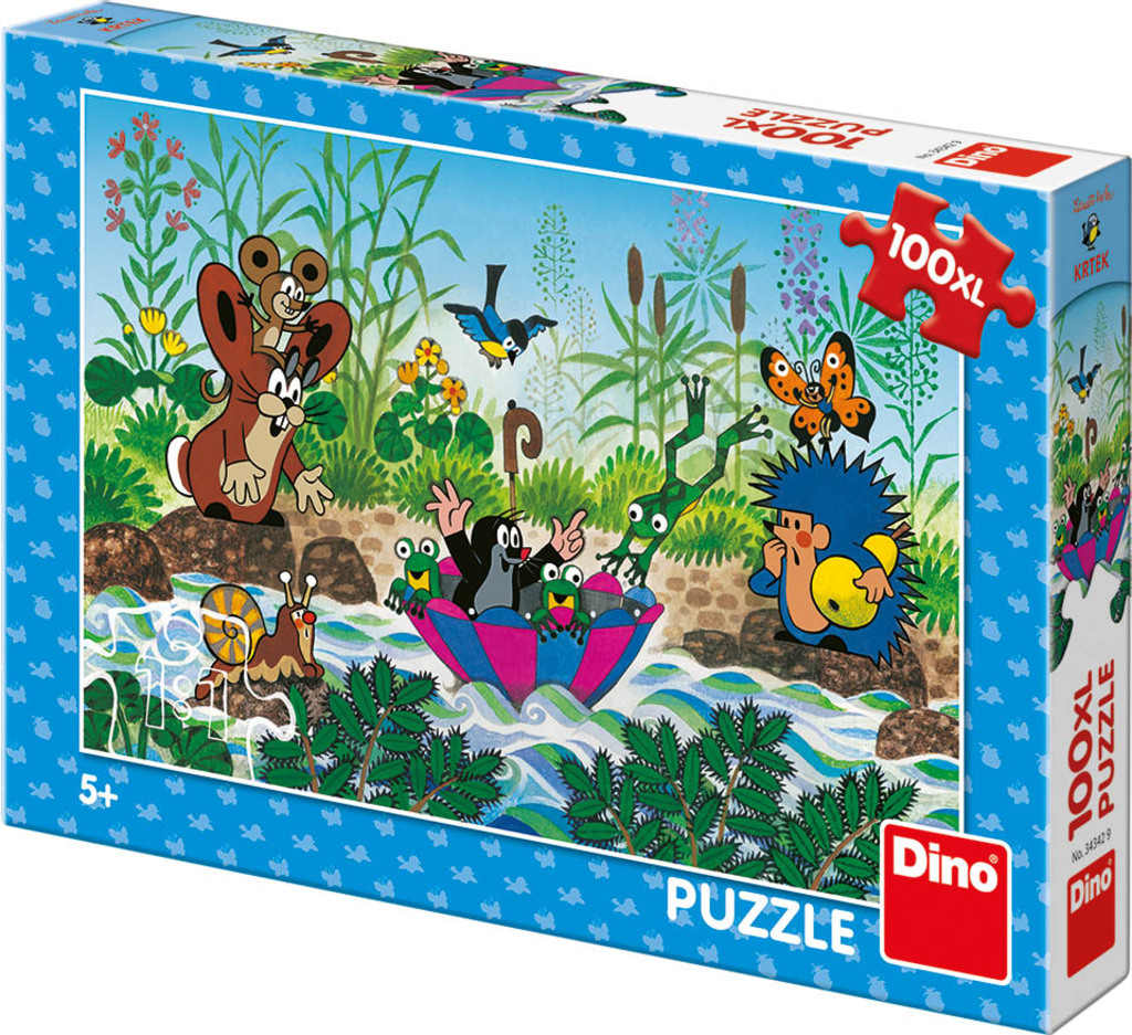 Dino Krtečkova plavba 100XL Puzzle