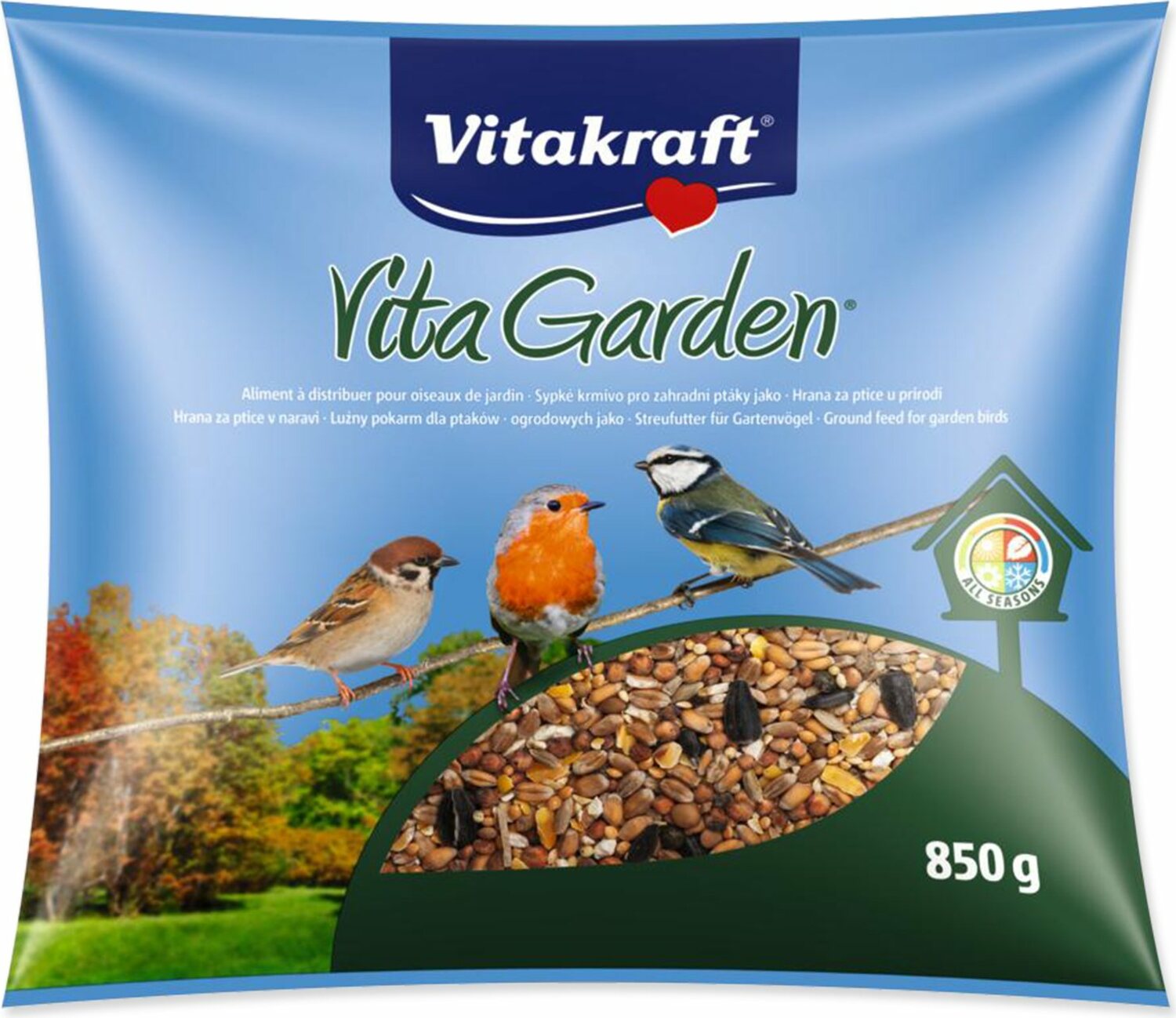Krmivo Vitakraft Garden směs pro venkovní ptactvo 850g