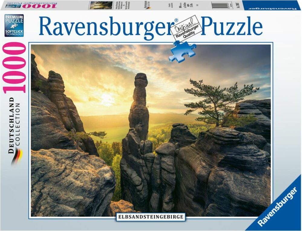 Ravensburger Labské Pískovce za svítání 1000 dílků
