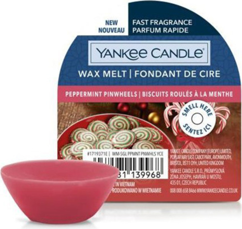 Yankee Candle, Peprmintové sušenky, Vonný vosk 22 g