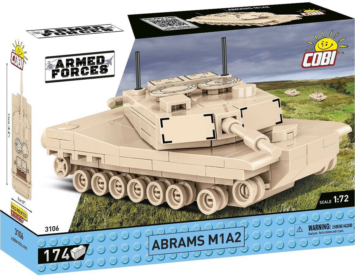 Cobi Abrams M1A2, 1:72, 174 k