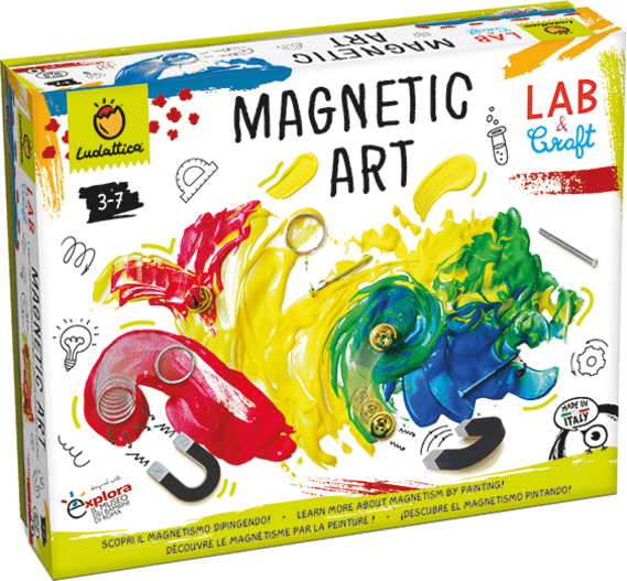 LUDATTICA Magnetické umění kreativní a vzdělávací hra