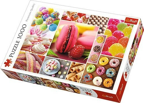 Trefl puzzle 1000 Candy koláž
