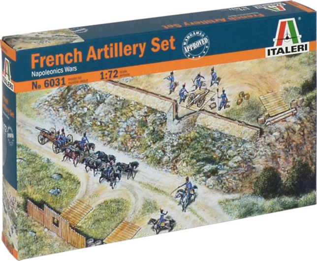 Model Kit figurky 6031 - FRENCH ARTILLERY SET (NAP.WARS) (1:72)