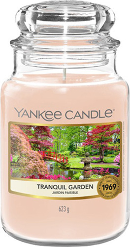 Yankee Candle Tichá zahrada Svíčka ve skleněné dóze 623 g