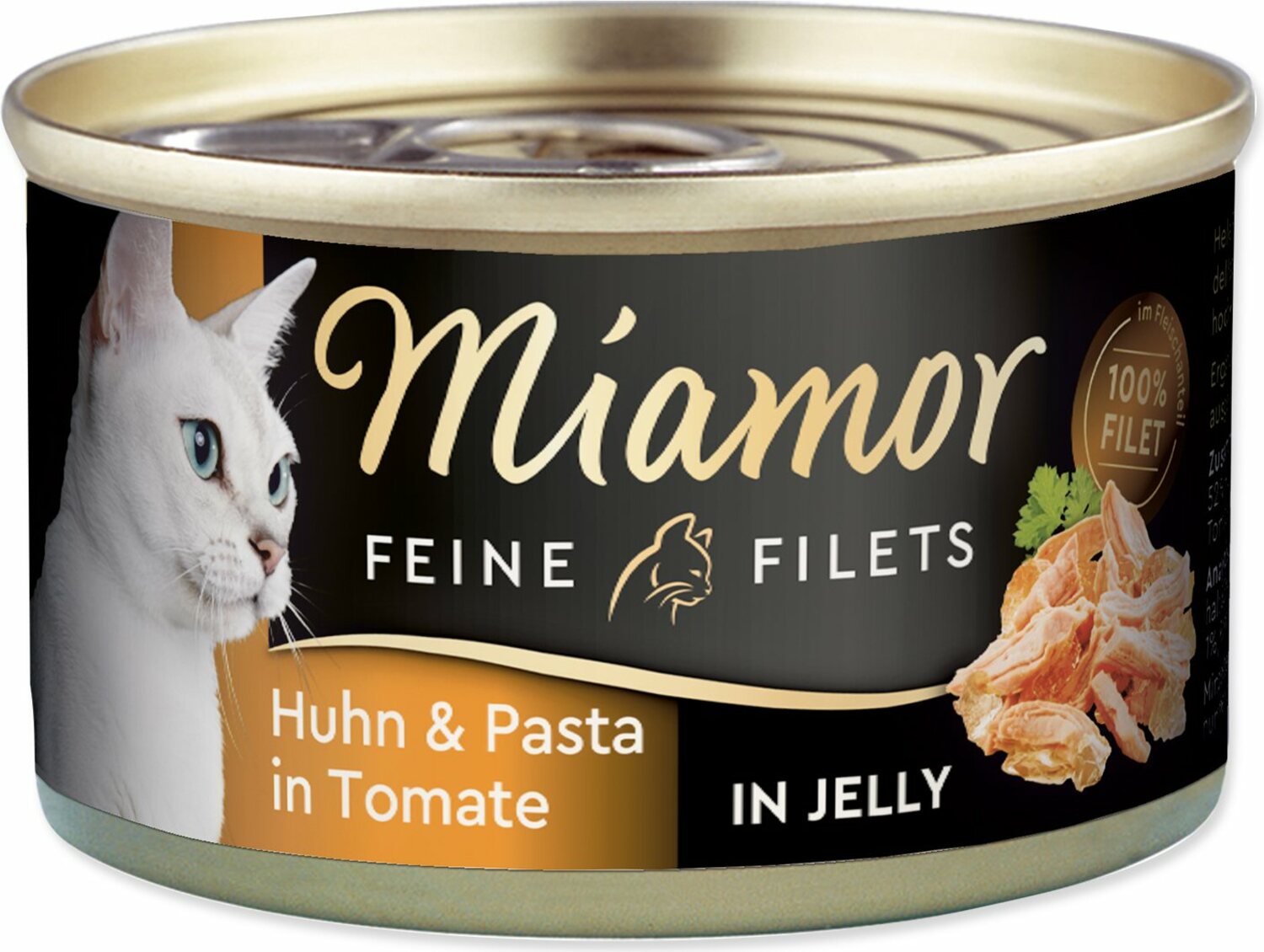 Konzerva Miamor Feine Filets Adult kuře s těstovinami v želé 100g