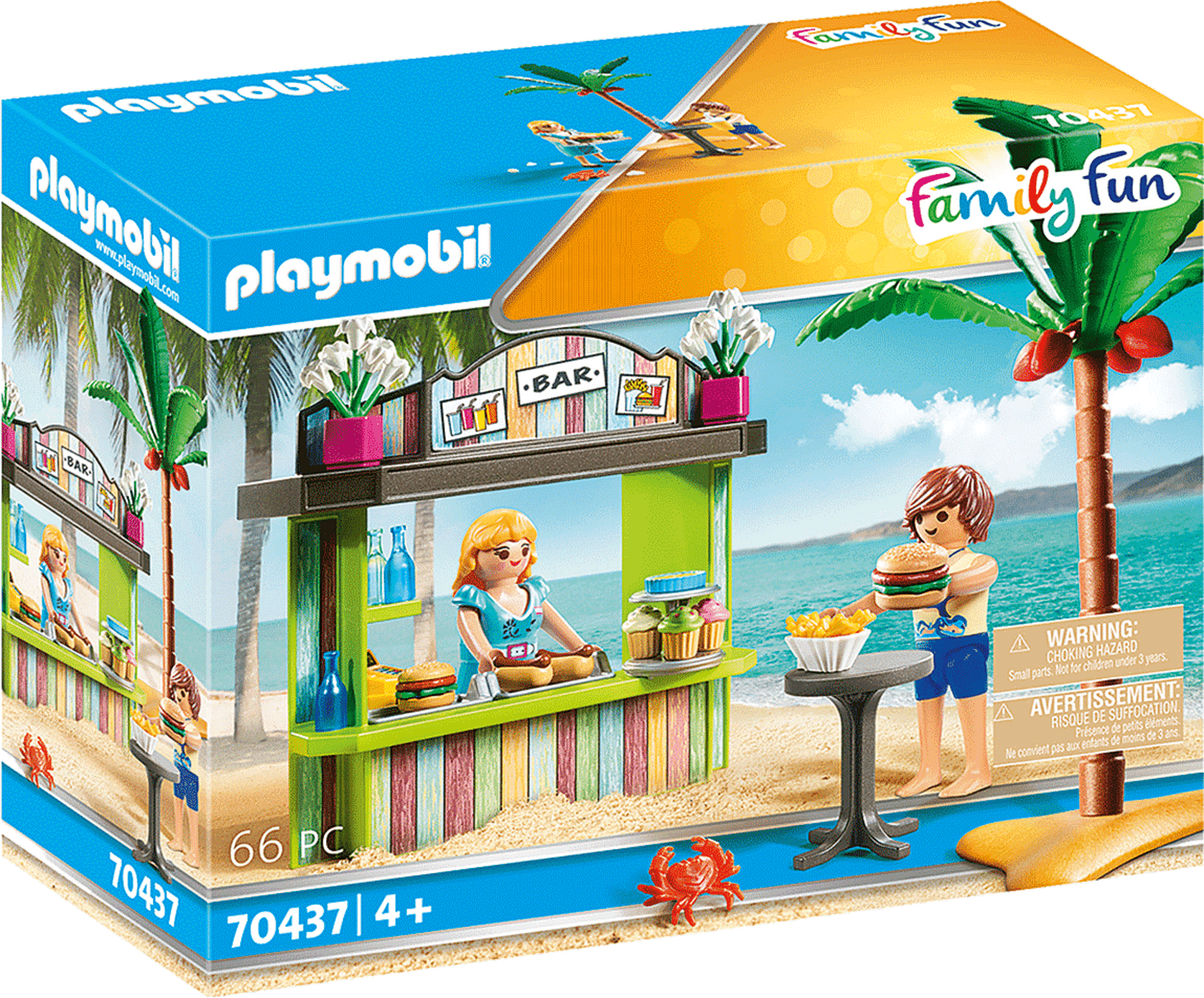 PLAYMOBIL Family Fun 70437 Kiosk na pláži