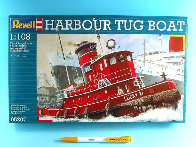 Plastic modelky loď 05207 - Harbour Tug Boat (1: 108)