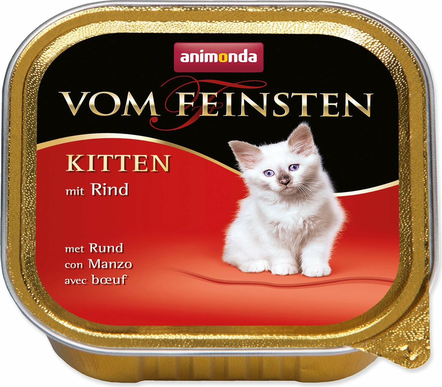 Paštika Animonda Vom Feinstein Kitten hovězí 100g