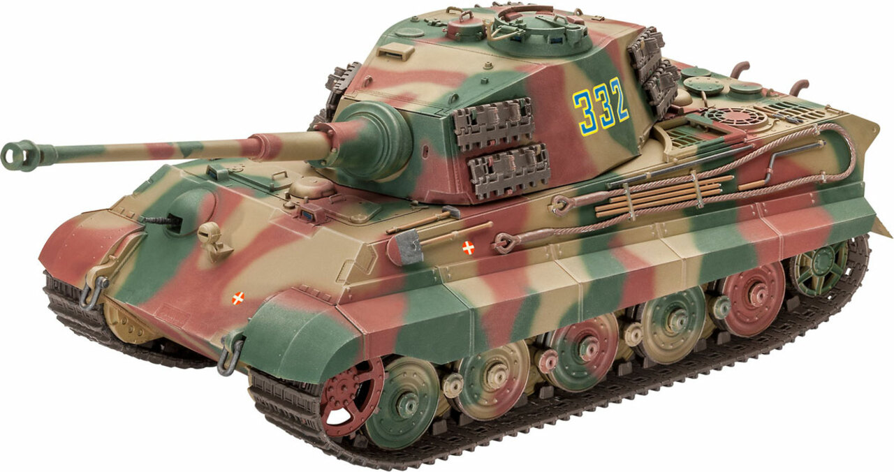 Plastic modelky tank 03249 - Tiger II Ausf. B (Henschel Turret) (1:35)