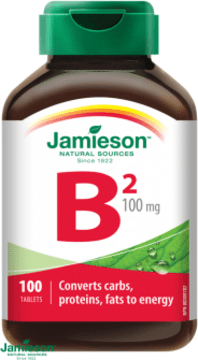 Jamieson Vitamin B2 riboflavin 100mg 100 tablet
