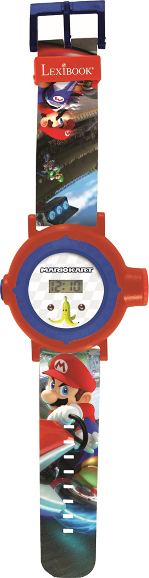 Digitální projekční hodinky Mario Kart