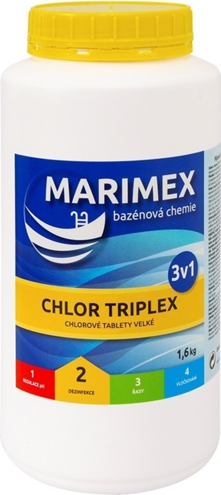 Marimex Chlor Triplex 1,6 kg | 11301205