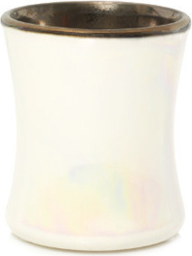WoodWick Kouřový jasmín, Svíčka keramická oválná váza 133.2 g